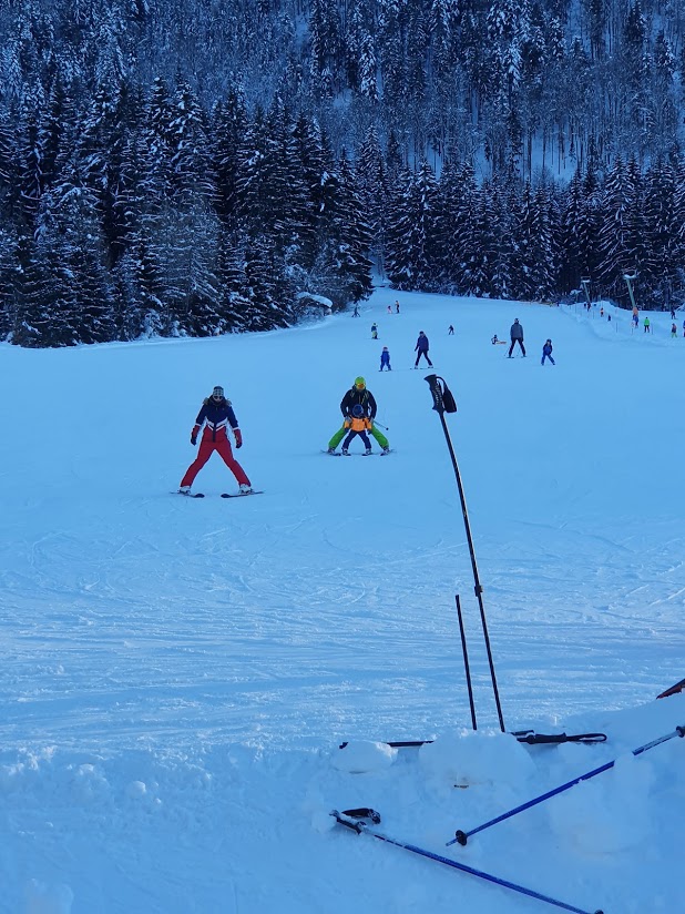 Children's ski class Berghaus Edelhirsch