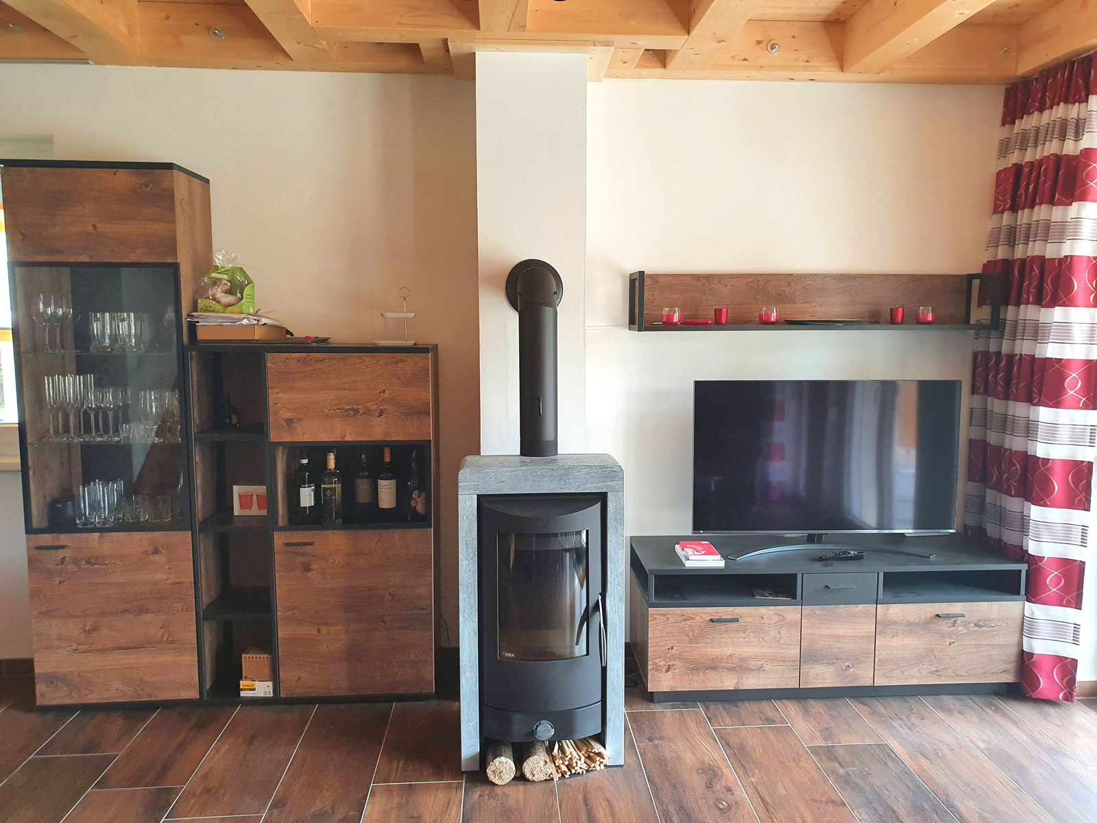 Living room stove Berghaus Edelhirsch